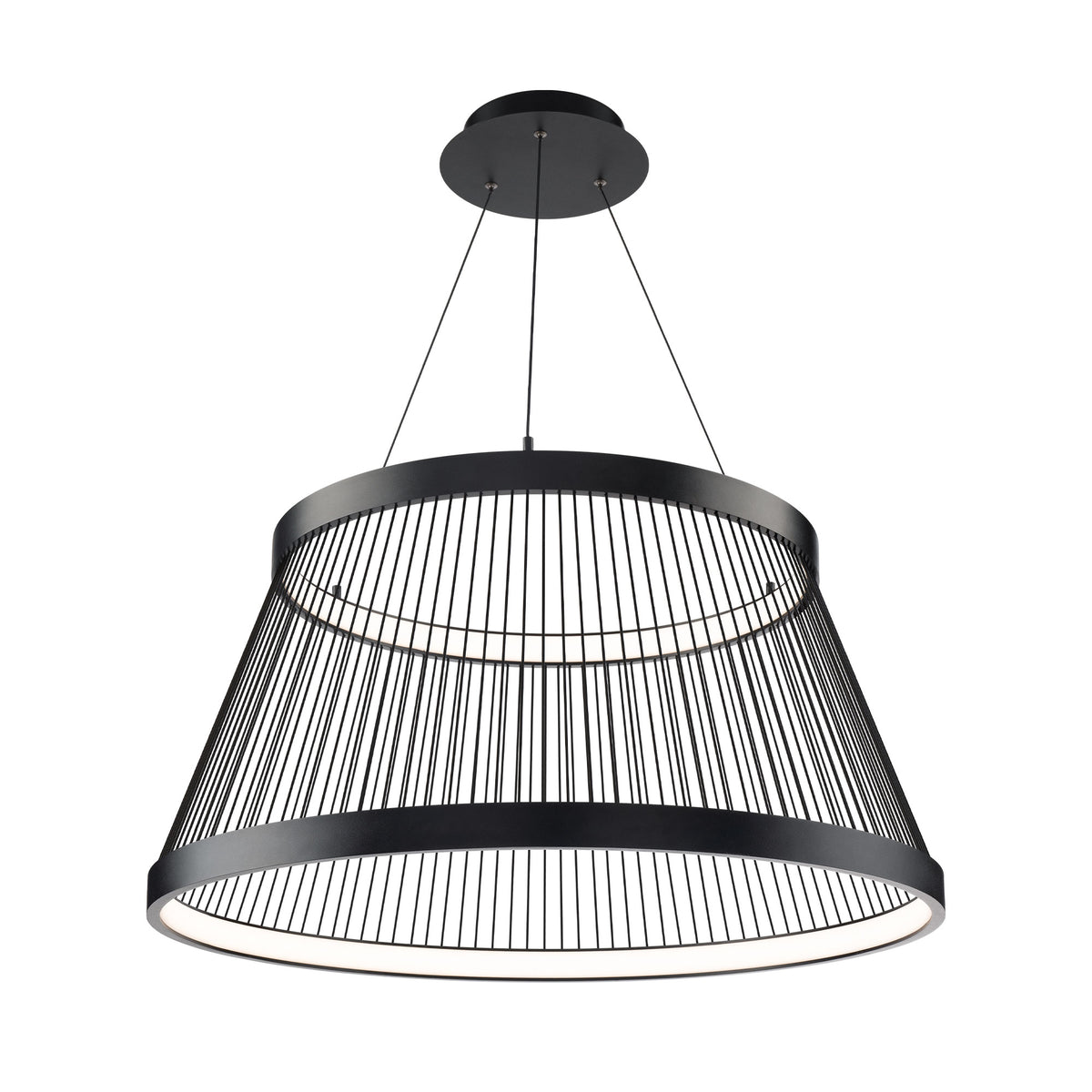 Grohle 32in Pendant - Black