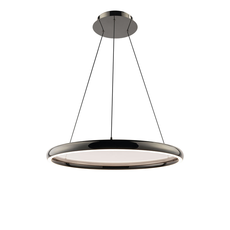 Huxley 23in Pendant - Black Chrome