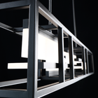 Memory Rectangle Linear Pendant lifestyle