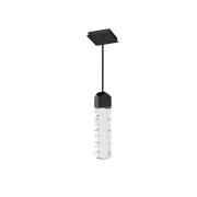 Juliet Crystal Mini Pendant Black