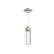 Juliet Crystal Mini Pendant Brushed Nickel