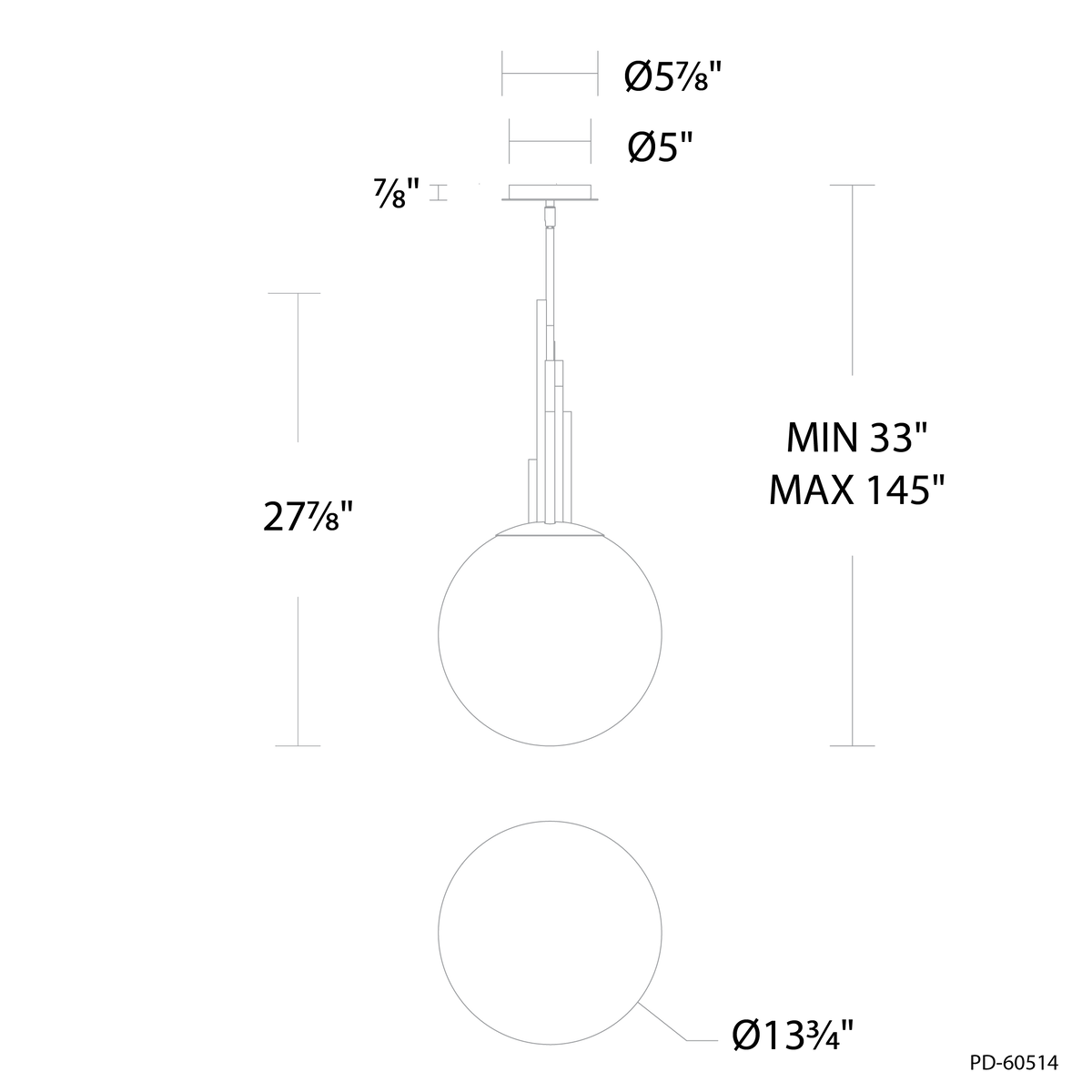 Sybil Indoor Pendant