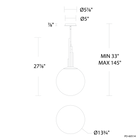 Sybil Indoor Pendant