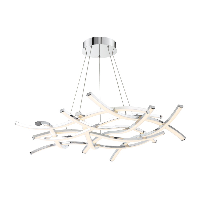 Divergence Chandelier - Chrome