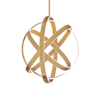 Kinetic Pendant 28IN - Aged Brass