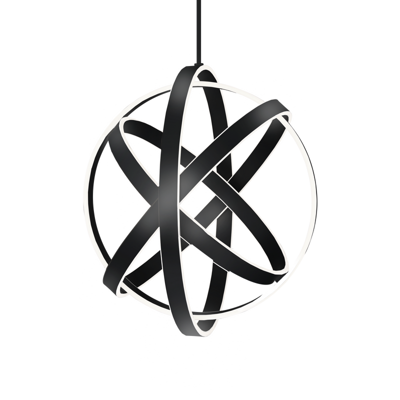 Kinetic Pendant 28IN - Black