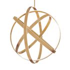 Kinetic Pendant 38IN - Aged Brass