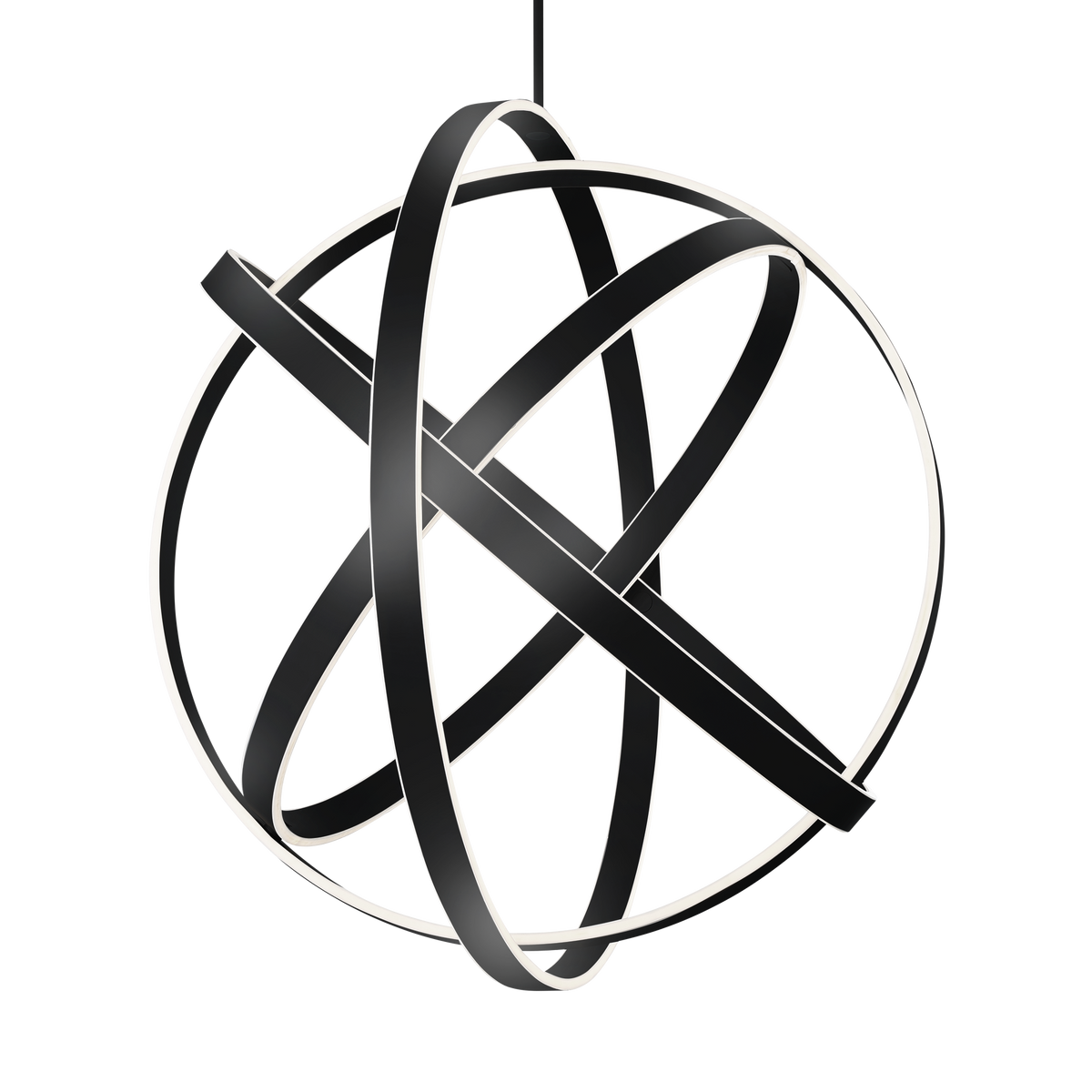 Kinetic Pendant 38IN - Black