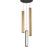 Chaos 3 Light Round Pendant