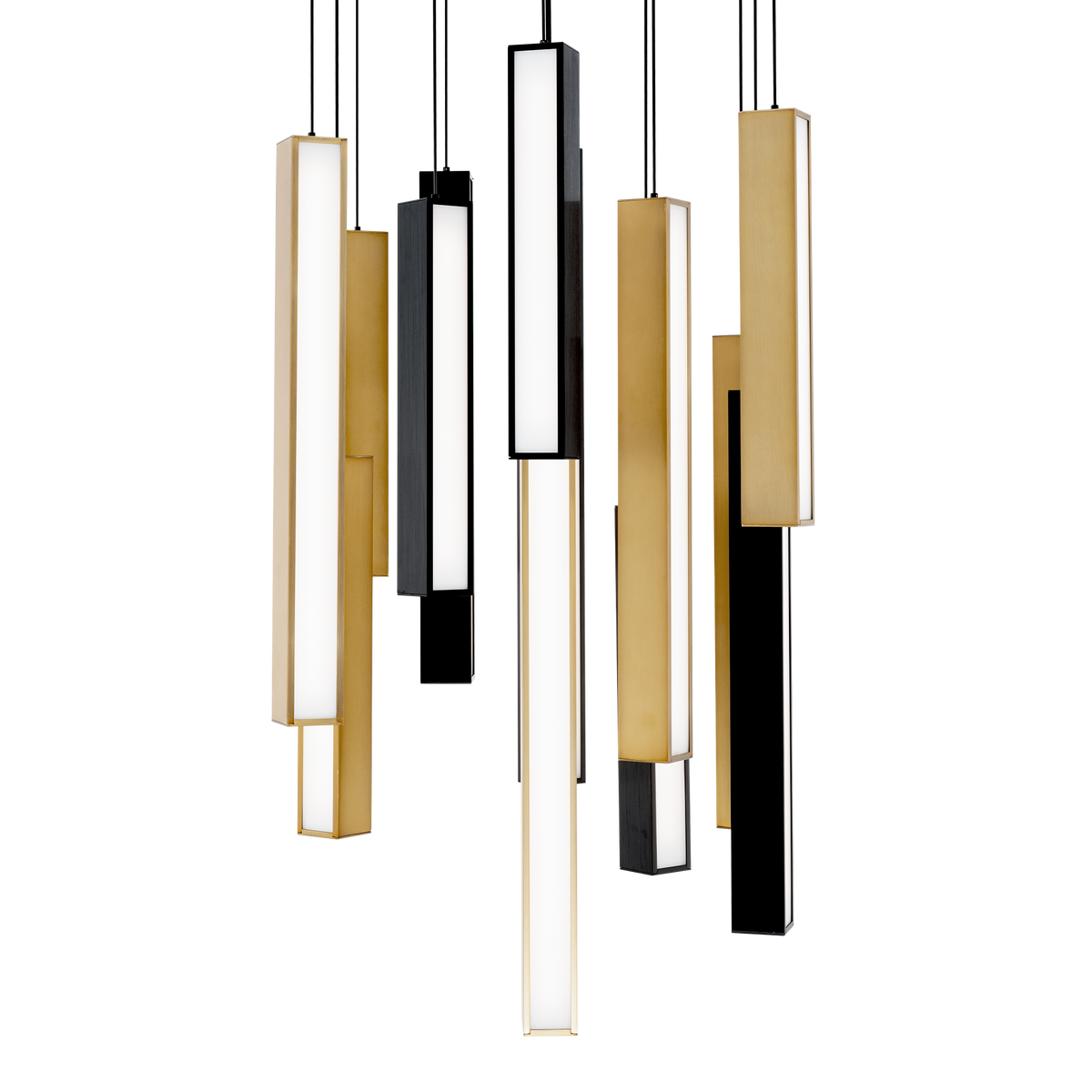 Chaos 13 Light Square Multilight Pendant