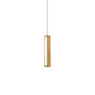 Chaos 1 Light Mini Pendant 14in Aged Brass
