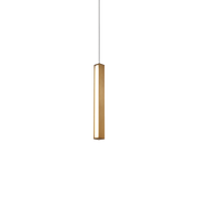Chaos 1 Light Mini Pendant 20in Aged Brass