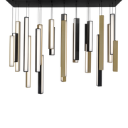 Chaos 23 Light Linear Pendant