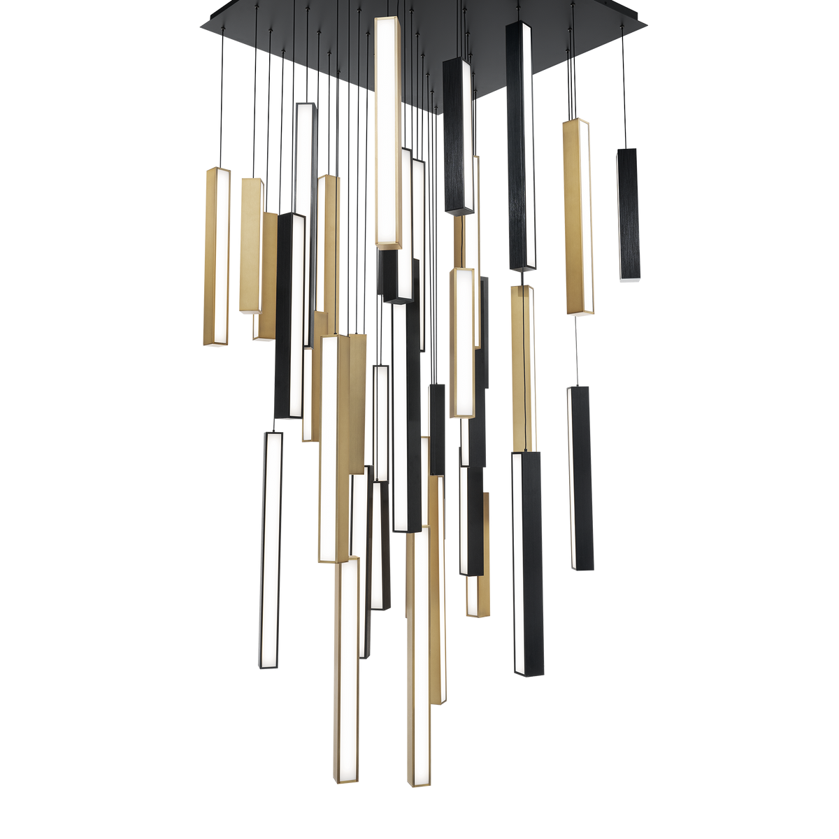 Chaos 41 Light Square Multilight Pendant