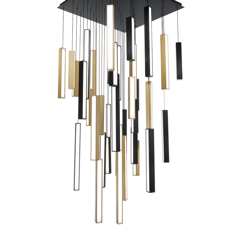 Chaos 41 Light Square Multilight Pendant