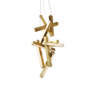 Chaos Vertical Linear Pendant 49in Aged Brass