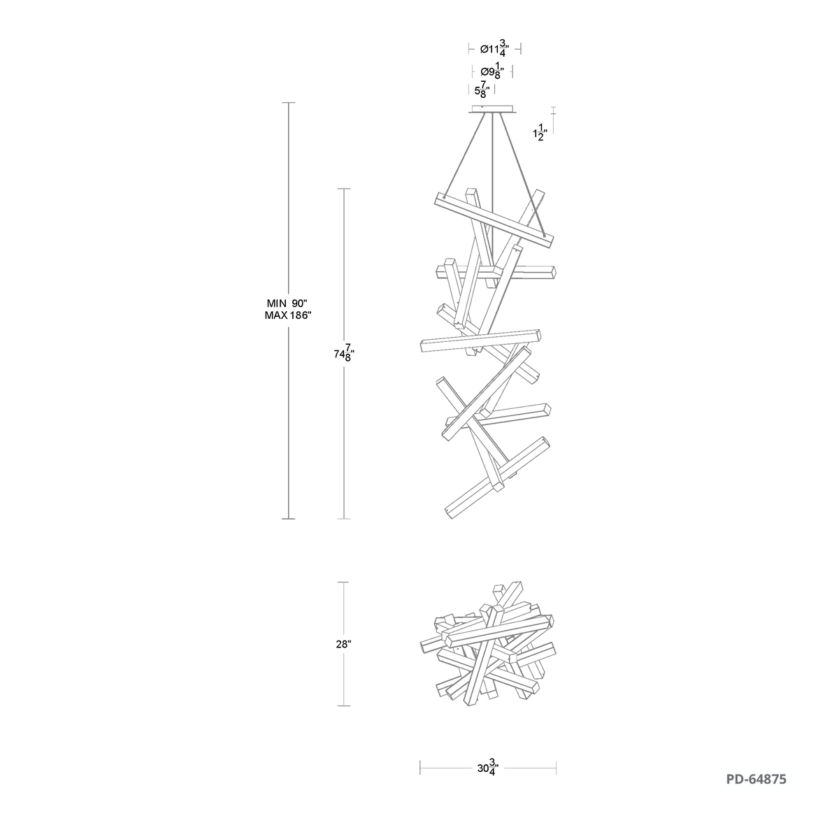 Line Drawing 75in