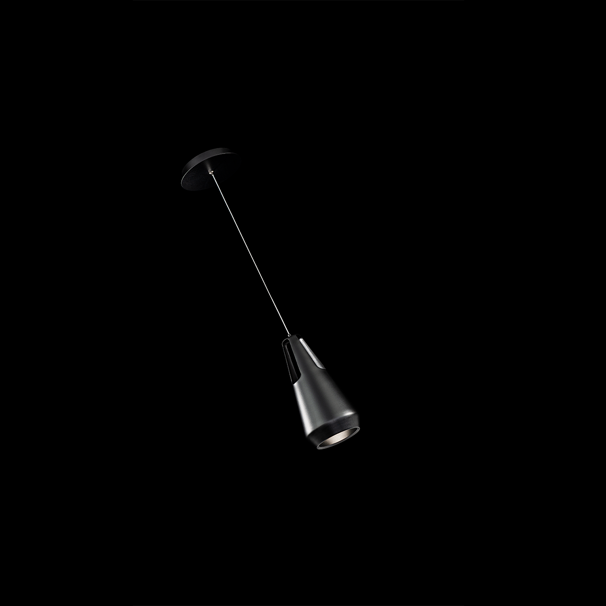 Ingot Mini Pendant Black