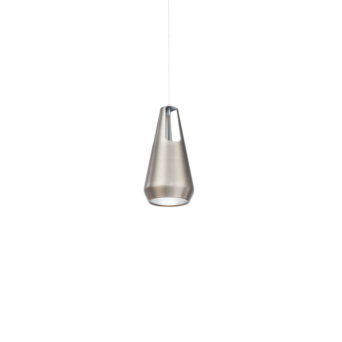 Ingot Mini Pendant Brushed Nickel