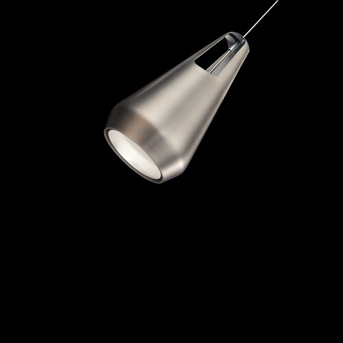 Ingot Mini Pendant Brushed Nickel