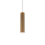 Burning Man Mini Pendant - Aged Brass