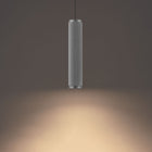 Burning Man Mini Pendant - Antique Nickel Angle 4