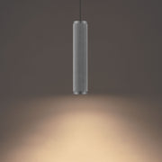 Burning Man Mini Pendant - Antique Nickel Angle 4
