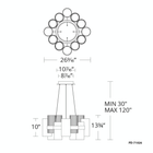 Harmony 12LGT Pendant dimensions
