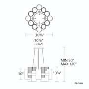 Harmony 12LGT Pendant dimensions