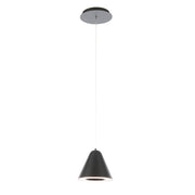 Kone 6in Mini Pendant - Black