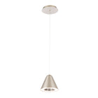Kone 6in Mini Pendant - Satin Nickel