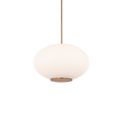Illusion Pendant 16in Aged Brass