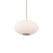 Illusion Pendant 22in Aged Brass