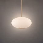 Illusion Pendant 22in Aged Brass