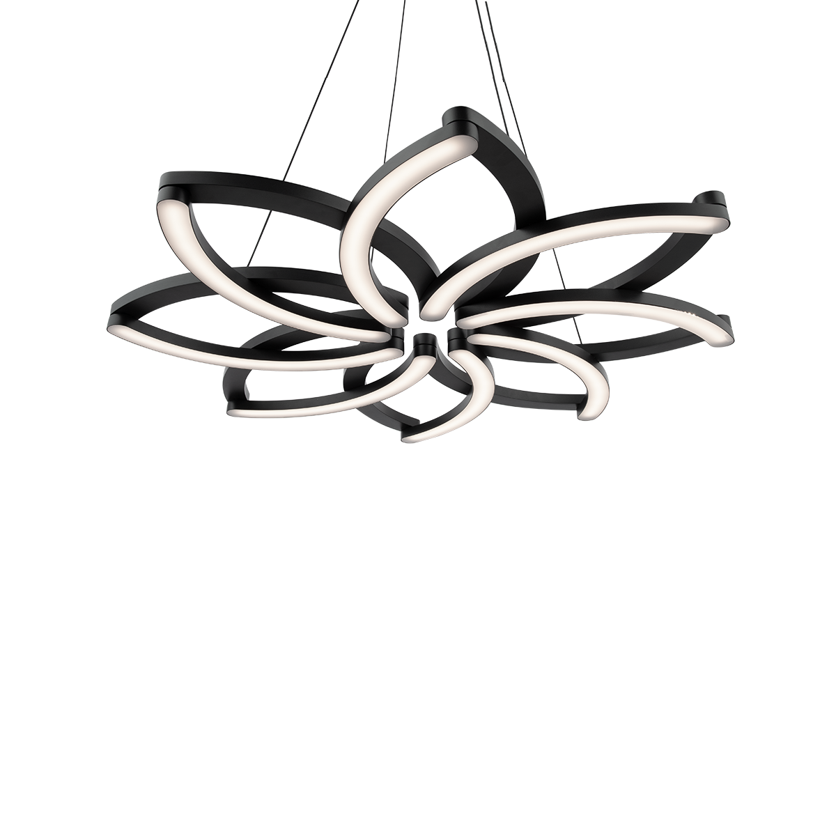 Bloom Retractable Pendant - Black