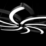 Bloom Retractable Pendant - Black Angle 7