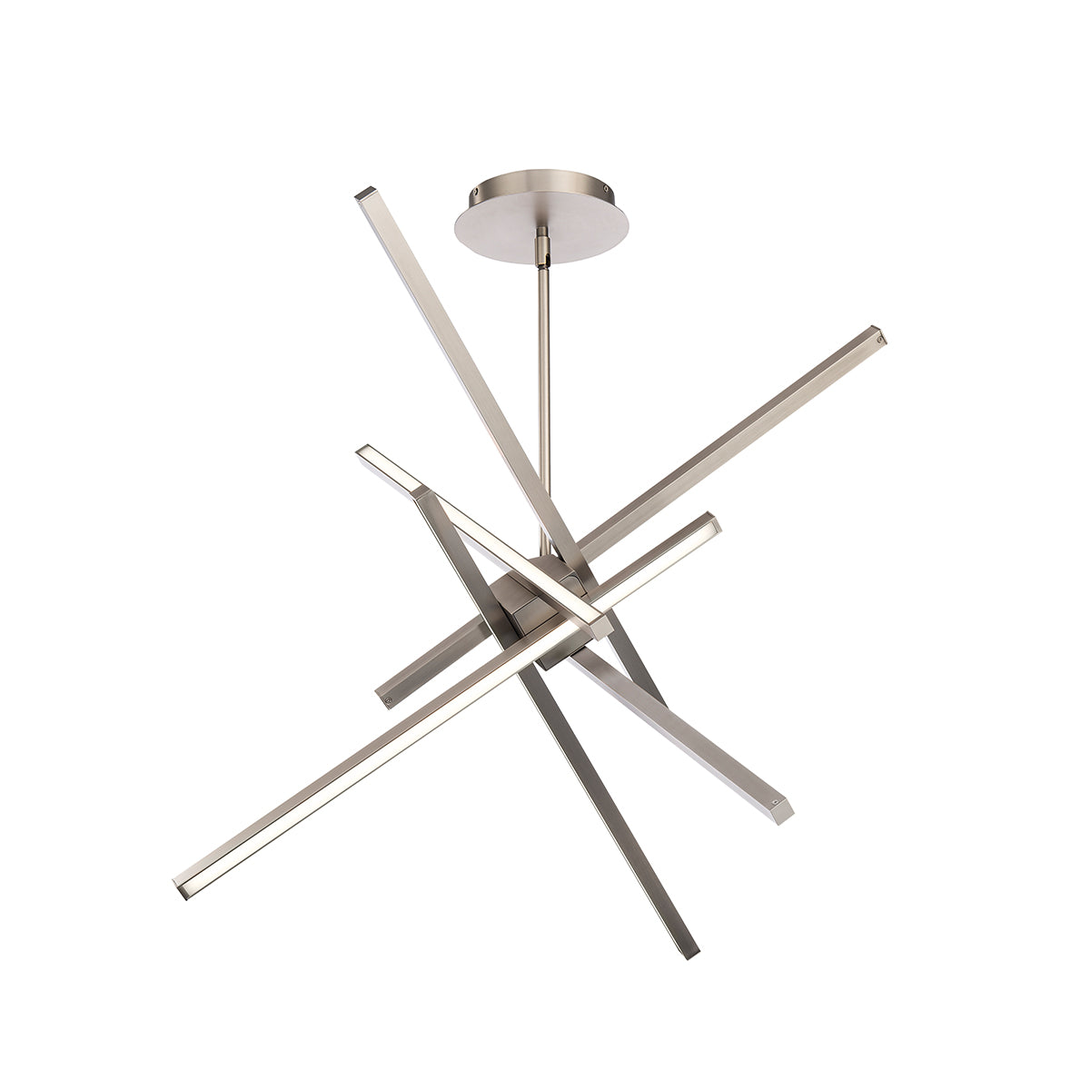 Parallax 29in Pendant - Brushed Nickel