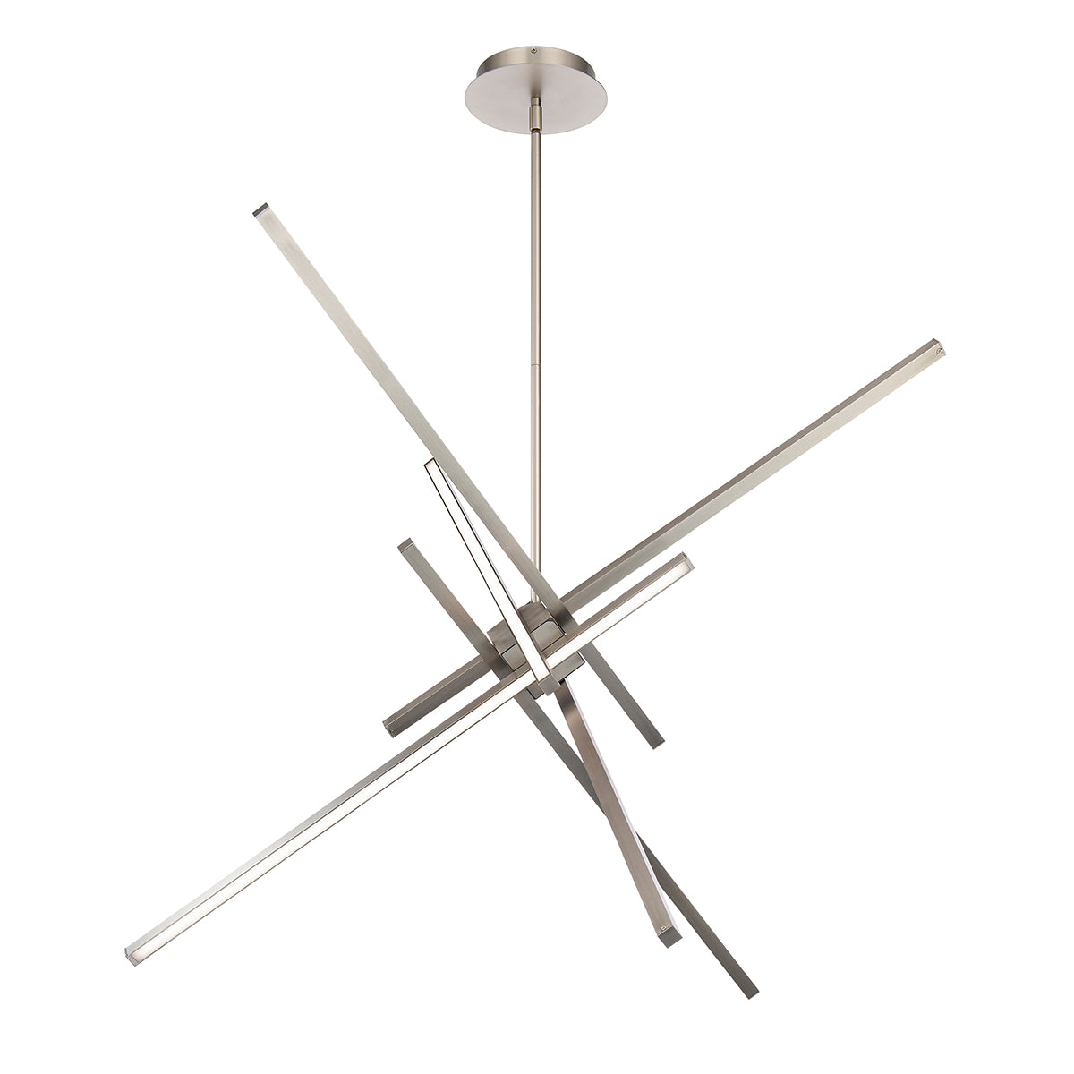 Parallax 39in Pendant - Brushed Nickel