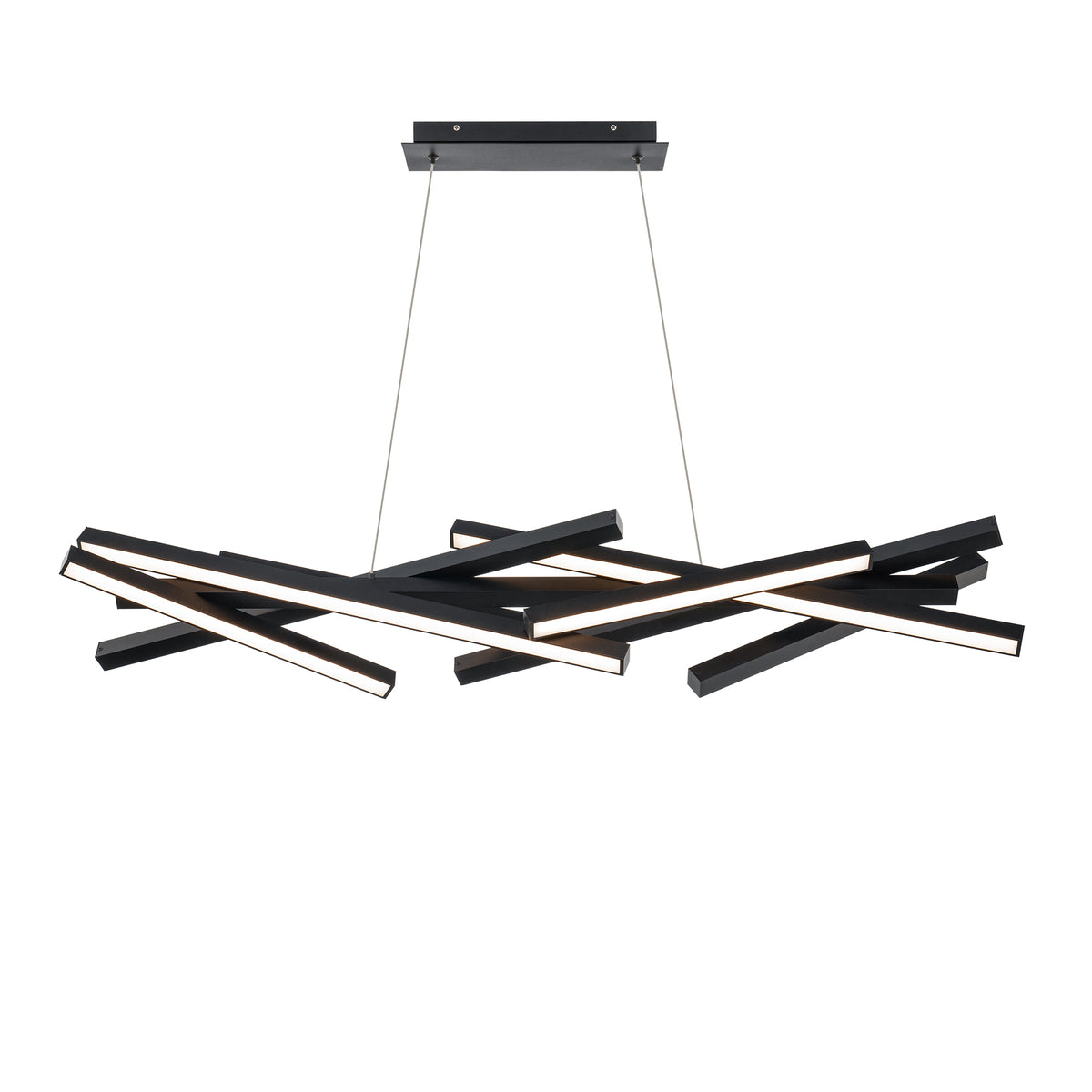 Parallax 42in Linear Pendant - Black