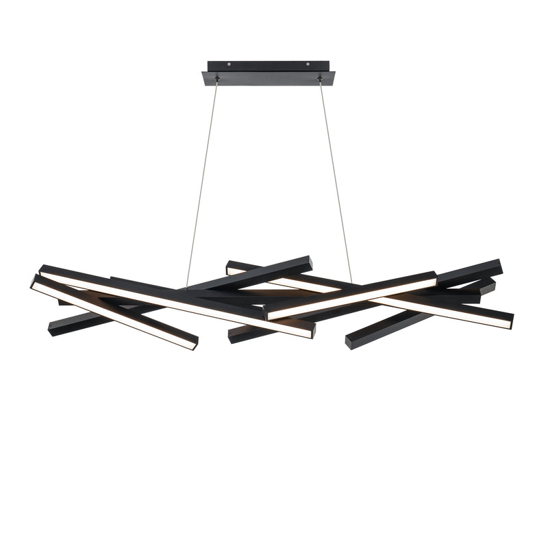 Parallax 42in Linear Pendant - Black
