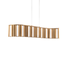 Aretha Linear S-Curve Pendant