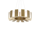 Chronos Pendant 34in Aged Brass