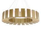 Chronos Pendant 50in Aged Brass