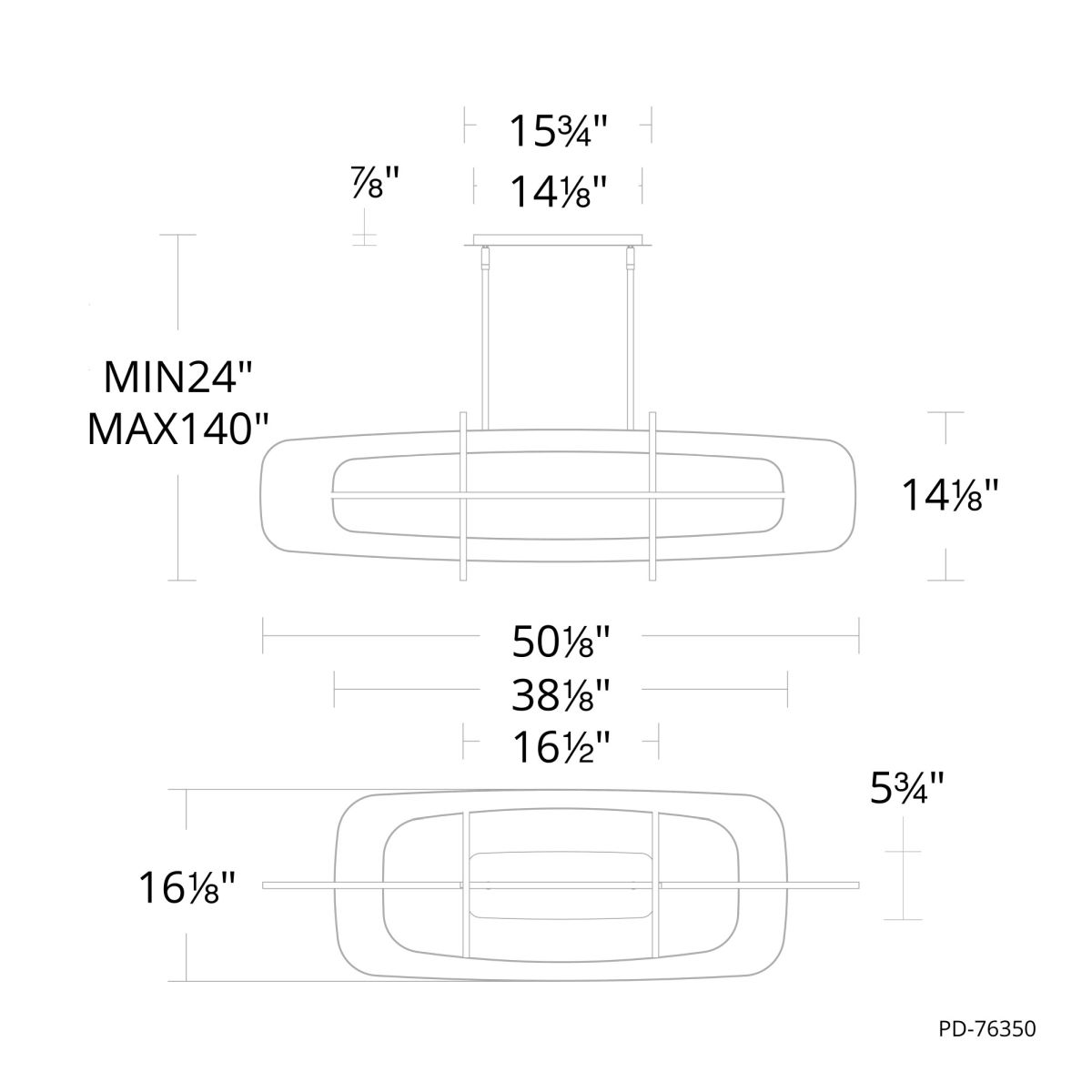 Vesta Linear Pendant