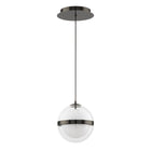 Cyllindra 6in Mini Pendant - Black Chrome