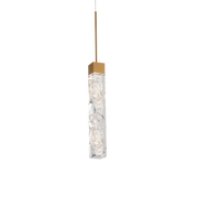 Minx Mini Pendant - Aged Brass