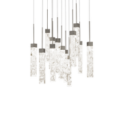 Minx 13LGT Square Multilight Pendant - Antique Nickel