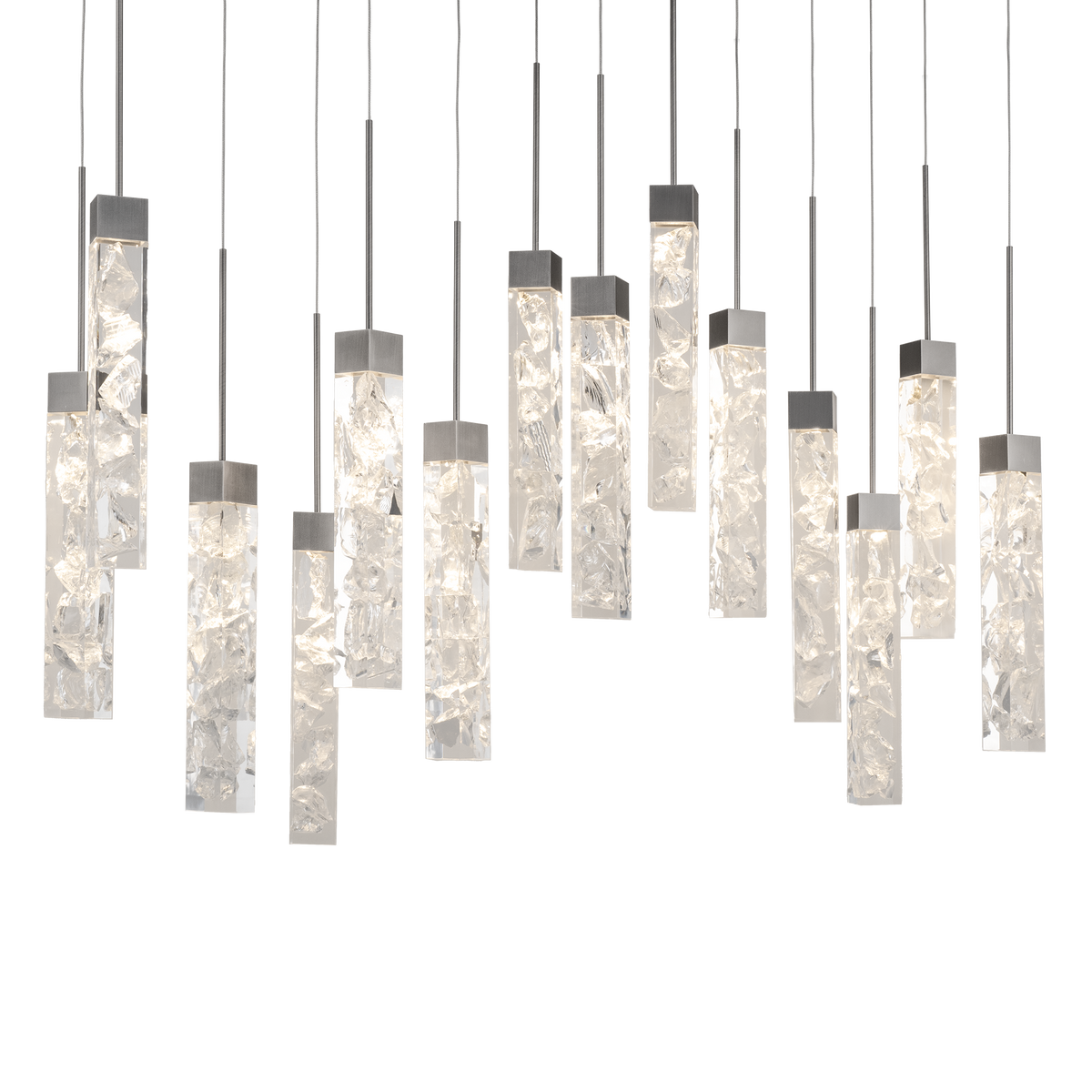 Minx 14LGT Linear Multilight Pendant - Antique Nickel