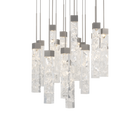 Minx 15LGT Round Multilight Pendant - Antique Nickel