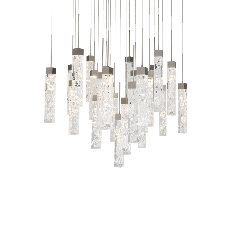 Minx 25LGT Square Multilight Pendant - Antique Nickel
